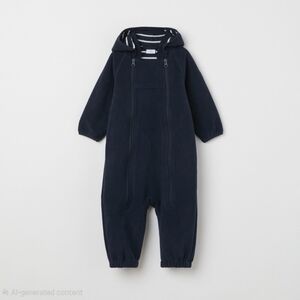 Polarn O. Pyret Eco Wind Fleece Bunting Sz 56